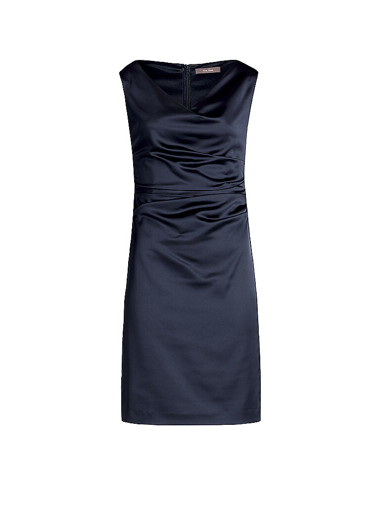 Vera Mont Cocktail Dress Navy 40 9